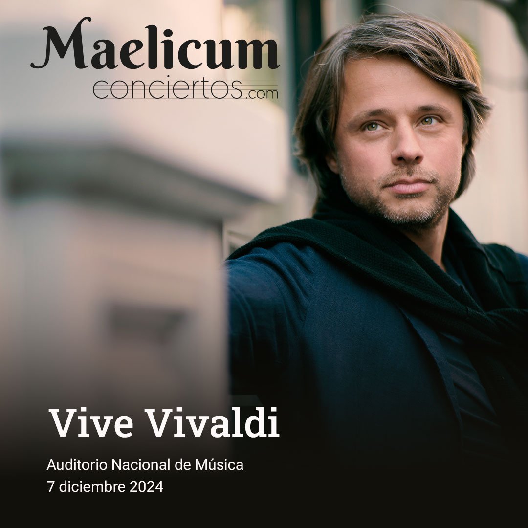 Vive Vivaldi 7 diciembre 2024 Auditorio Nacional de Música. Maja Bogdanović, Floor Le Coultre, Daniel Rowland, Stift Festival Orchestra