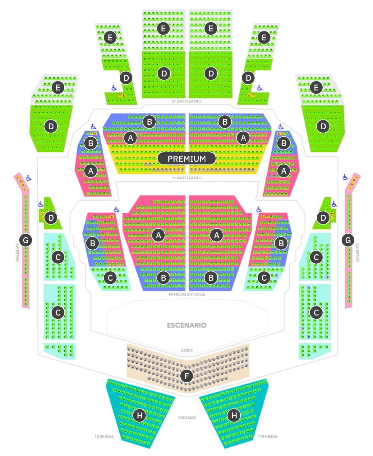 Plano sala sinfónica